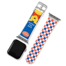 디즈니 곰돌이푸 애플워치 스트랩 42/44/45mm, 업타운