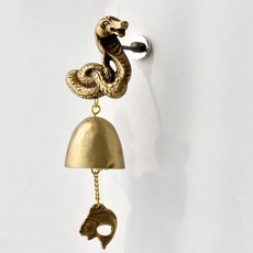 인투데코 지혜 풍요 의미 십이지 뱀 외종 신주 도어벨, 신주색