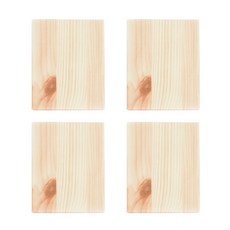 appree 木質紋路便條紙Ｌ, 混色, 4個