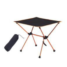 블루스퀘어 접이식 옥스포드 낚시 앤 캠핑탁자 BLC A171, 블랙 + 오렌지