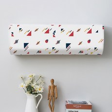 DAYSOY 舒適印花彈性壁掛式冷氣機套, 14 三角形