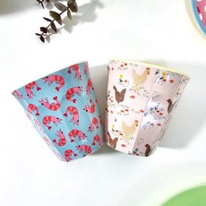 rice 幼兒杯 中 2件組, 蝦子、椰子, 1組