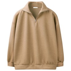 MANTIME HNM 日常半拉鍊Anorak針織大學T