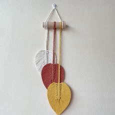 탑피아 컬러풀 이파리 테피스트리 벽걸이 장식, TYPE1