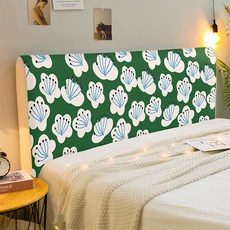 마켓A 플라워페인팅 침대헤드커버, CTZ2418, 1개