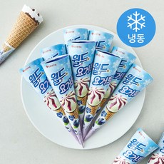 롯데웰푸드 월드콘 요거트 저당 (냉동), 24개, 1개입, 160ml