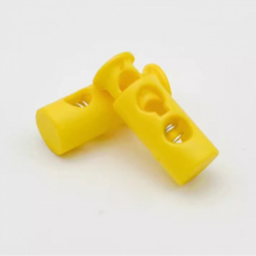 Misoroun 橢圓形繩長調節扣 24 x 9 x 4.5 mm, 黃色, 5個