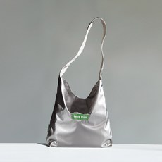 GREEN STUFF 簡約金屬尼龍托特包 62