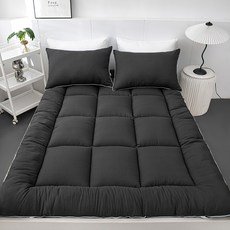 SOHEIM 四季複合式可機洗床墊, 炭灰色