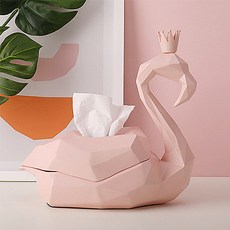 JHCompany粉色紅鶴衛生紙盒, 單色