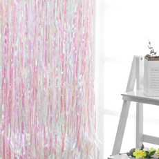 Selene 全息派對雨絲簾 1 x 2 m, 2個, 透明