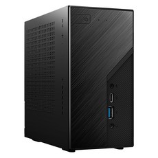 애즈락 데스크탑 DeskMini X300 (AMD R3-4350G), 블랙