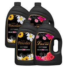 MiLK Cotton 高濃縮香水織物柔順劑愛我3.06L 2p+粉3.06L 2p, 1組