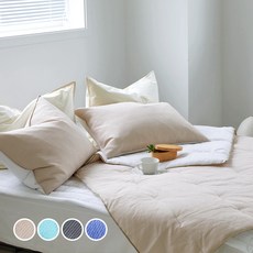 fLanue Polaris 更涼爽 第2代 雪花波紋泡泡紗 雙面涼被, 01 中性米色, 寢具