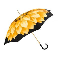 PASOTTI Woman Flower 大麗花黑色醋酸纖維自動傘 WD126G15