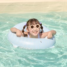 Judete 兒童用附把手游泳圈 65cm, 1個, 條紋