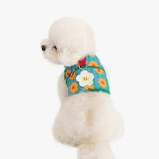 ITS DOG 狗狗冰感爆珠涼感胸背帶, 復古花朵, 1個