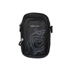 ABBA Escgene 多功能運動智能手機背帶多功能袋, 黑色的