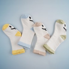 VIVA7 嬰幼兒 Parfait 低壓防滑襪 4雙組