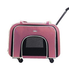 펫트롱 강아지 고양이 사각 반려차, 핑크, 1개