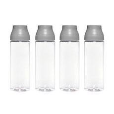 Xeonic 智能易蓋水瓶 4p, 灰色的, 1.1L