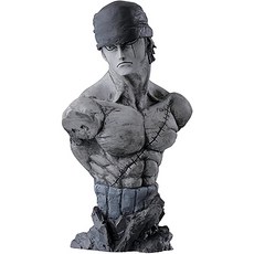 BANPRESTO One Piece CREATOR X CREATOR ROUGH EDGES Creator Roronoa Zoro Bust Normal Color Reprint Figure, 1個