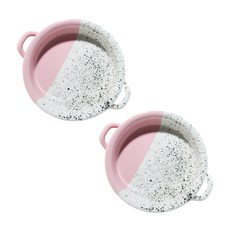 Ardin France Essential 附把手焗烤盤, 2個, 經典粉