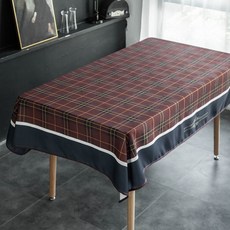 北歐風高級桌巾 D191, 款式1, 85 x 85 cm