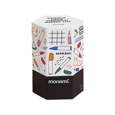 SigmaFlo Monami 新鮮墨水名稱筆 24 支裝 F128, 1套, 混合顏色