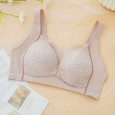 舒適花朵蕾絲哺乳內衣