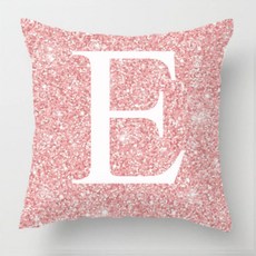 Market A Muah 字母印花單面抱枕套