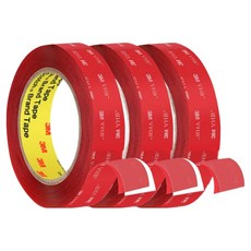 3M雙面膠帶透明14mm x 1m, 3個