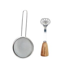 fisher-price 費雪 副食品壓泥器+篩網, 混色