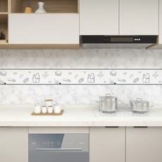 Anuro 廚房磁磚防油汙貼紙 C111, 1個