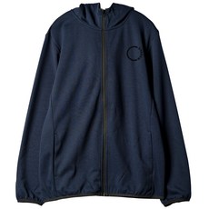 男款 SHADOW 印花線條連帽拉鍊外套