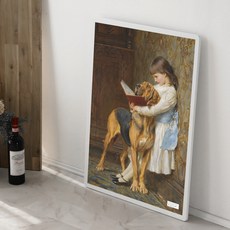 스토리퍼니쳐 인테리어 액자 테이블 포스터 명화 의무교육 B타입, 의무교육 B