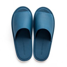 男士多用途室內拖鞋 海軍藍, 1個