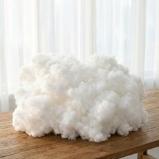 휴가드 다용도 베개 구름솜 충전재, 화이트, 1개