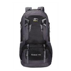 直立基本款山岳登山包 H_RD_68, 黑色