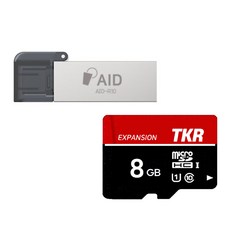 TKRETAIL AID OTG讀卡器+內存Micro SD, 32GB