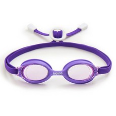 HOOG 兒童泳鏡 無鏡面一體成型墊圈 JERRY_PU00, 紫色, 1個