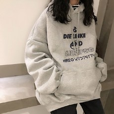 Dotif 女款 And 刷毛連帽T恤