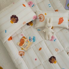 에이트룸 브레드이발소 보들보들 먼지없는 모달 100% 미끄럼방지 밀크 유아 토퍼, 코코브레드