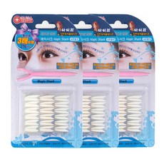 Eye Charm 雙面雙眼皮貼組, 混色, 3套