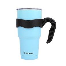 HICKIES 不銹鋼雙層保溫大容量不倒翁, 藍色