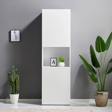 수납장 방문설치, 화이트