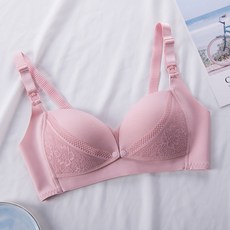 簡約蕾絲哺乳內衣