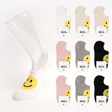 parkgoon 女性大微笑船型襪 10雙