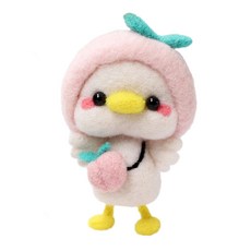 Aiemmini 羊毛氈針套組, 桃鴨, 1套