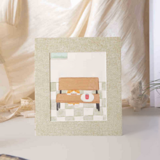 Silver Zero 泡棉板相框, 灰褐色, 10個